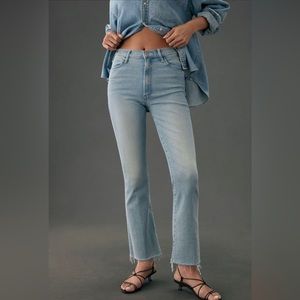 Mother the Hustler high rise ankle flare size 32 NWOT